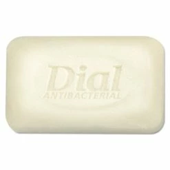 Dial® Antibacterial Deodorant Bar Soap, Clean Fresh Scent, 2.5 Oz, Unwrapped, 200/Carton