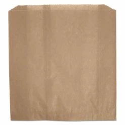 Rubbermaid® Commercial Waxed Napkin Receptacle Liners, 2.75" X 8.5", Brown, 250/Carton