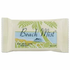 Beach Mist™ Face And Body Soap, Beach Mist Fragrance, # 1 1/2 Bar, 500/Carton