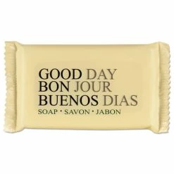 Good Day™ Amenity Bar Soap, Pleasant Scent, # 1 1/2 Individually Wrapped Bar, 500/Carton