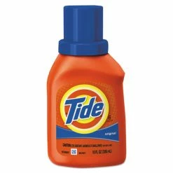 Tide® Liquid Laundry Detergent, Original Scent, 10 Oz Bottle, 12/Carton