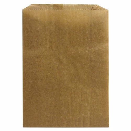 HOSPECO® Napkin Receptacle Liners, 7.5" X 3" X 10.5", Brown, 500/Carton