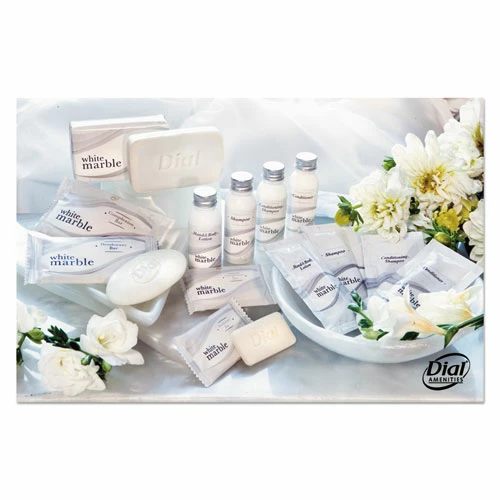 Dial® Amenities Amenities Deodorant Soap, Pleasant Scent, # 1 1/2 Individually Wrapped Bar, 500/Carton - Image 2