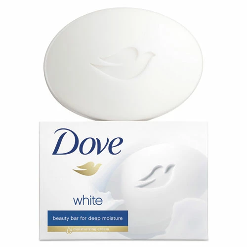 Dove® White Beauty Bar, Light Scent, 3.17 Oz, 3/Pack - Image 5