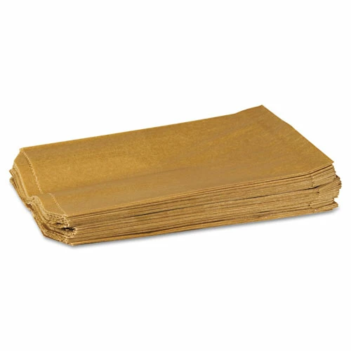 HOSPECO® Napkin Receptacle Liners, 7.5" X 3" X 10.5", Brown, 500/Carton - Image 2
