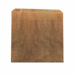 HOSPECO® Waxed Kraft Liners, 10.5" X 9.38", Brown, 250/Carton