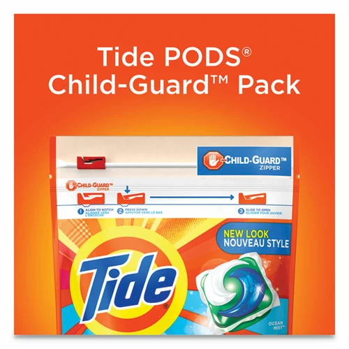 Tide® Pods, Laundry Detergent, Clean Breeze, 35/Pack, 4 Pack/Carton - Image 5