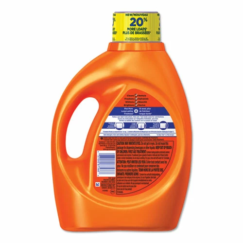 Tide® Plus Febreze Liquid Laundry Detergent, Spring And Renewal, 92 Oz Bottle, 4/Carton - Image 2