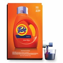 Tide® Eco-Box HE Liquid Laundry Detergent, Tide Original Scent, 105 Oz Bag-In-A-Box