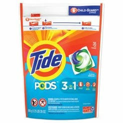 Tide® Pods, Laundry Detergent, Clean Breeze, 35/Pack