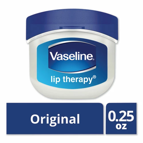 Vaseline® Lip Therapy, Original, 0.25 Oz, Plastic Flip-Top Container, 32/Carton - Image 4