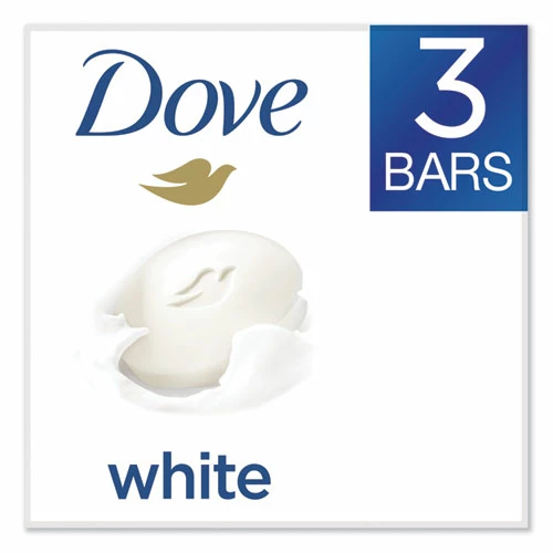 Dove® White Beauty Bar, Light Scent, 3.17 Oz, 12/Carton - Image 7