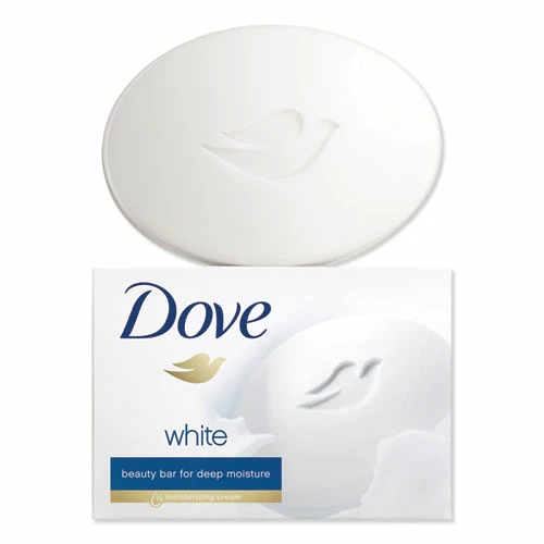 Dove® White Beauty Bar, Light Scent, 3.17 Oz, 12/Carton - Image 5
