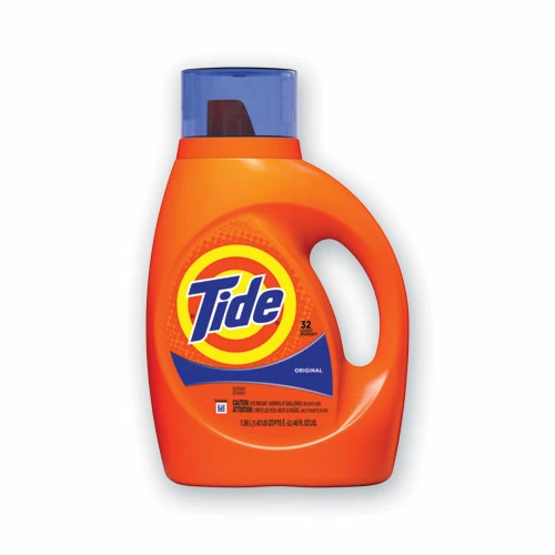 Tide® Liquid Tide Laundry Detergent, 32 Loads, 46 Oz Bottle, 6/Carton