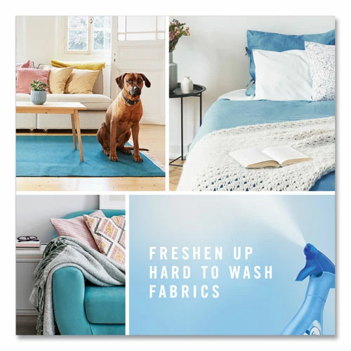 Febreze® FABRIC Refresher/Odor Eliminator, Downy April Fresh, 27 Oz Spray Bottle, 4/Carton - Image 4