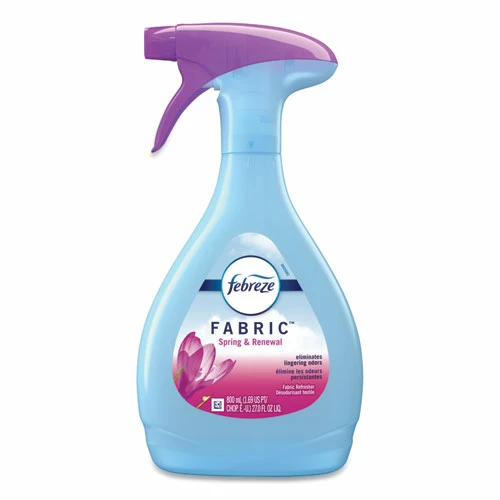 Febreze® FABRIC Refresher/Odor Eliminator, Spring And Renewal, 27 Oz Spray Bottle, 4/Carton