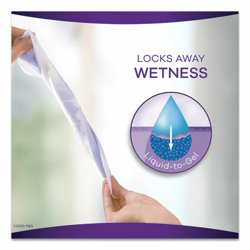 Always® Discreet Sensitive Bladder Protection Pads, Heavy Absorbency, Long, 39/Pack, 3 Packs/Carton - Image 8