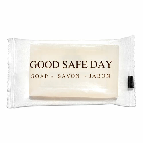 Good Day™ Amenity Bar Soap, Fresh, # 1 1/2 Individually Wrapped Bar, 500/Carton
