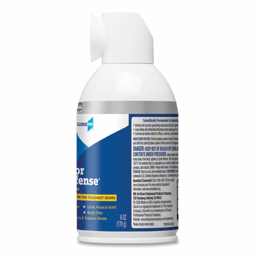 Clorox® Commercial Solutions Odor Defense Wall Mount Refill, Clean Air Scent, 6 Oz Aerosol Spray - Image 8