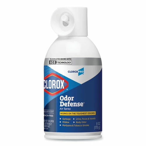 Clorox® Commercial Solutions Odor Defense Wall Mount Refill, Clean Air Scent, 6 Oz Aerosol Spray - Image 4