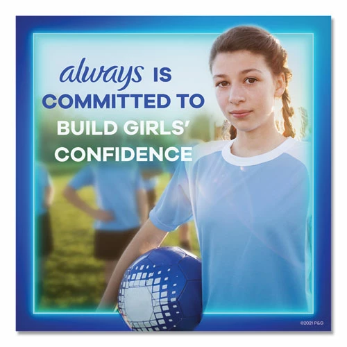 Always® Ultra Thin Pads With Wings, Size 2, Long, Super Absorbent, 32/Pack, 3 Packs/Carton - Image 9