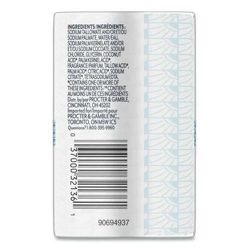 Ivory® Individually Wrapped Bath Soap, Original Scent, 3.1 Oz Bar, 72/Carton - Image 6