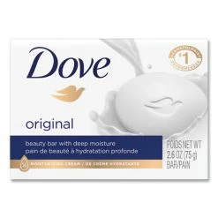Dove® White Beauty Bar, Light Scent, 2.6 Oz, 36/Carton