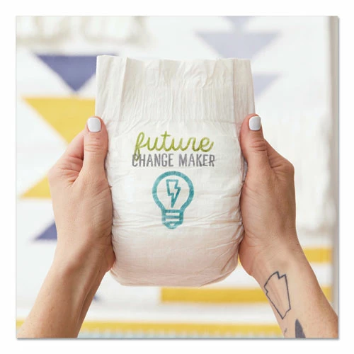 Seventh Generation® Free And Clear Baby Diapers, Size 4, 20 Lbs To 32 Lbs, 25/Pack, 4 Packs/Carton - Image 4