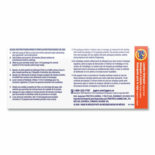 Tide® Laundry Detergent Powder, 5.7 Oz, 14/Carton - Image 2