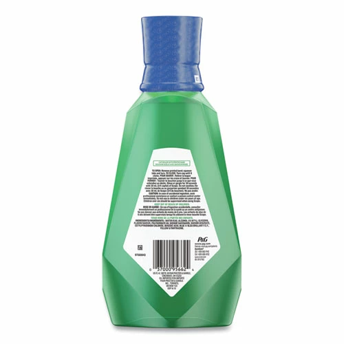Crest® + Scope Mouth Rinse, Classic Mint, 1 L Bottle, 6/Carton - Image 2