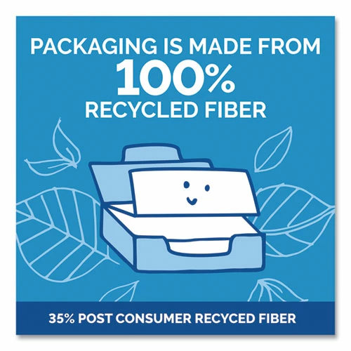 Seventh Generation® Natural Fabric Softener Sheets, Unscented, 80 Sheets/Box, 4/Carton - Image 3