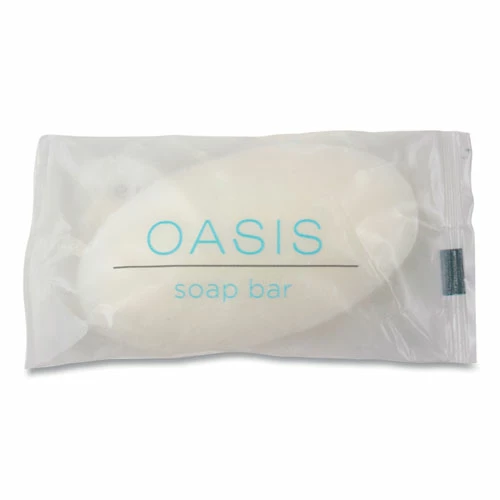 Oasis Soap Bar, Clean Scent, 0.6 Oz, 500/Carton - Image 2