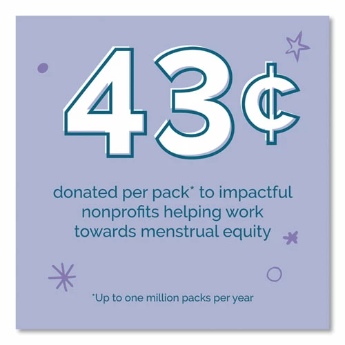 Seventh Generation® Chlorine-Free Ultra Thin Pads With Wings, Overnight, 14/Pack, 6 Packs/Carton - Image 9