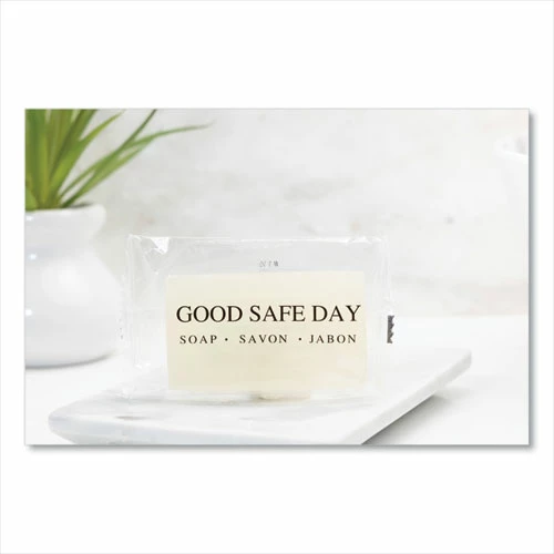 Good Day™ Amenity Bar Soap, Fresh, # 1 1/2 Individually Wrapped Bar, 500/Carton - Image 2