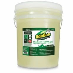 OdoBan® Concentrated Odor Eliminator And Disinfectant, Eucalyptus, 5 Gal Pail