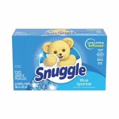 Snuggle® Fabric Softener Sheets, Fresh Scent, 120 Sheets/Box