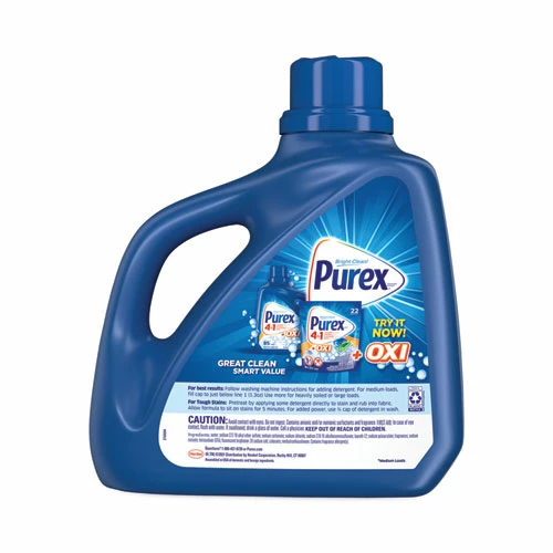 Purex® Liquid Laundry Detergent, Mountain Breeze, 150 Oz Bottle, 4/Carton - Image 2