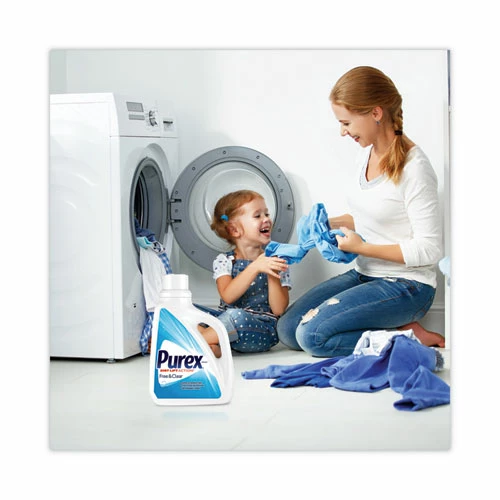 Purex® Free And Clear Liquid Laundry Detergent, Unscented, 75 Oz Bottle, 6/Carton - Image 3