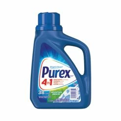 Purex® Liquid Laundry Detergent, Mountain Breeze, 50 Oz Bottle, 6/Carton