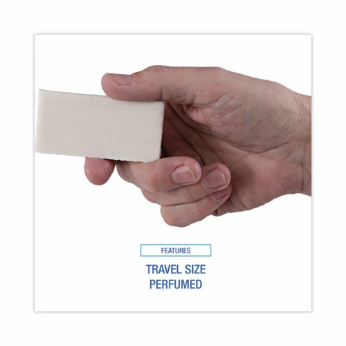 Boardwalk® Face And Body Soap, Flow Wrapped, Floral Fragrance, # 1 1/2 Bar, 500/Carton - Image 3