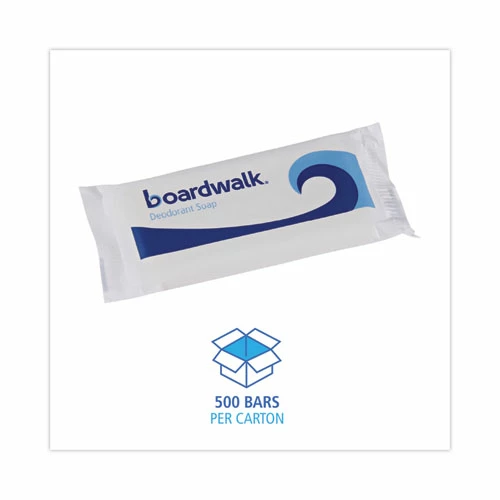 Boardwalk® Face And Body Soap, Flow Wrapped, Floral Fragrance, # 1 1/2 Bar, 500/Carton - Image 5