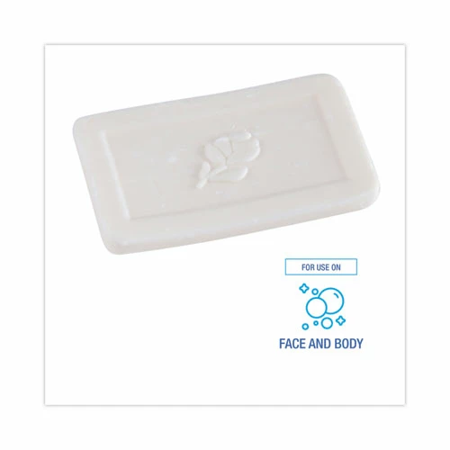 Boardwalk® Face And Body Soap, Flow Wrapped, Floral Fragrance, # 3/4 Bar, 1,000/Carton - Image 2