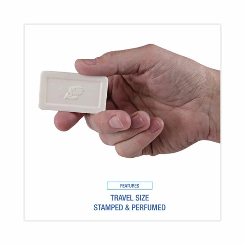 Boardwalk® Face And Body Soap, Flow Wrapped, Floral Fragrance, # 3/4 Bar, 1,000/Carton - Image 3