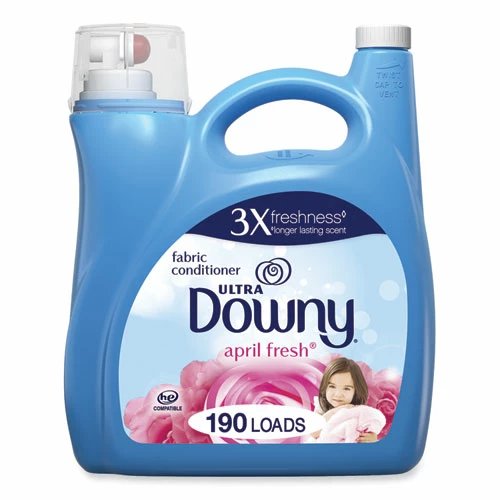 Downy® Liquid Fabric Softener, April Fresh, 164 Oz Bottle, 4/Carton