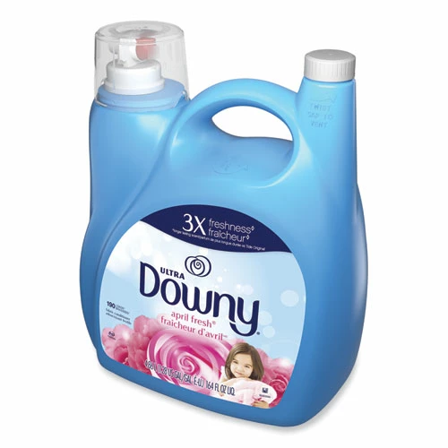 Downy® Liquid Fabric Softener, April Fresh, 164 Oz Bottle, 4/Carton - Image 4
