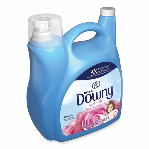 Downy® Liquid Fabric Softener, April Fresh, 164 Oz Bottle, 4/Carton - Image 2