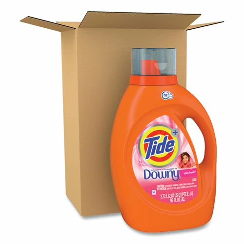Tide® Touch Of Downy Liquid Laundry Detergent, Original Touch Of Downy Scent, 92 Oz Bottle - Image 4