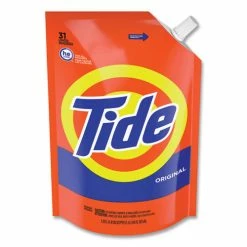 Tide® Pouch HE Liquid Laundry Detergent, Tide Original Scent, 35 Loads, 45 Oz, 3/Carton