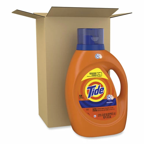 Tide® Liquid Laundry Detergent, Original Scent, 92 Oz Bottle - Image 3