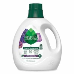 Seventh Generation® Natural Liquid Laundry Detergent, Fresh Lavender, 135 Oz Bottle, 4/Carton